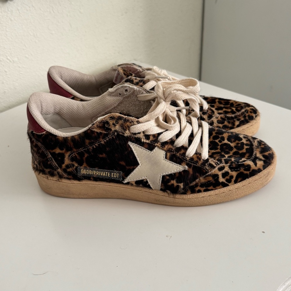 Golden Goose Ball Star Genuine Calf Hair Sneaker (Women) - Picture 6 of 16